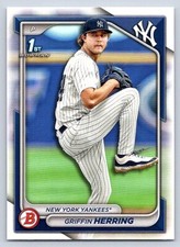 GRIFFIN HERRING  YANKEES RC 1st card  2024 BOWMAN DRAFT #BD-173