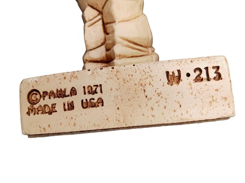 Vintage Paula Statue Helluva Swelluva Guy Winner Trophy 1971 Trophy W213 Woolco - Bild 3 von 7