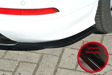 Heckansatz Spoilerecken Seiten aus ABS für Ford S-Max 2 ST-Line in Schwarz Glanz
