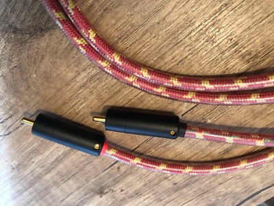 Acrotec 6N 3010 RCA Interconnect NOS | Pure Copper | 1m Pair