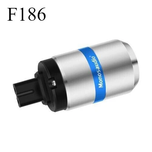 Monosaudio 4N Copper Power Plug IEC C7 HiFi AC Figure 8 Female Power Connector - Image 2 of 4