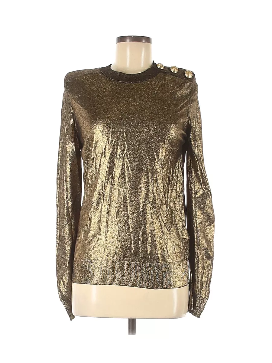 H&m gold shop sweater