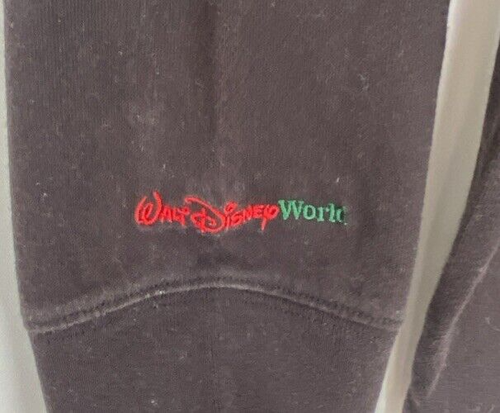Walt Disney World Vintage Mock Neck Mickey Mouse Golf T-Shirt Schwarz Größe XL - Bild 4 von 5