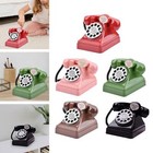 Phone Money Saving Box Vintage Telephone Money Saving Pot for Cabinet Office