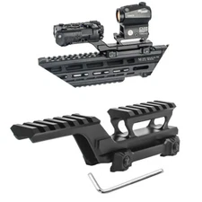 Tactical Optic Scope Riser Base Mount For Eotech Holographic Sight Red Dot Laser