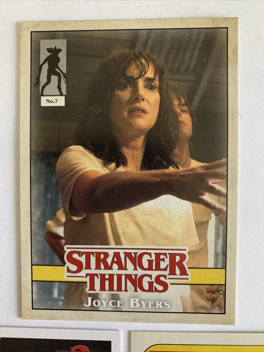 STRANGER THINGS Character Card & Stickers WILL BYERS ST-7, 7 of 20 & 7 of  10