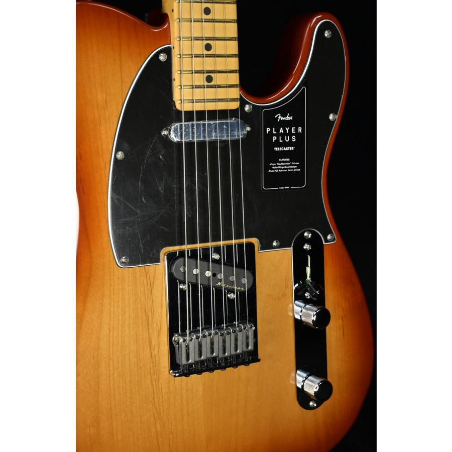 ギター Fender Mexico Player Plus Telecaster Fender MEX Player Plus Telecaster (Sienna Sunburst/Maple