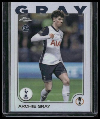 ARCHIE GRAY 2024-25 Topps Chrome UEFA Refractor RC #170 | eBay