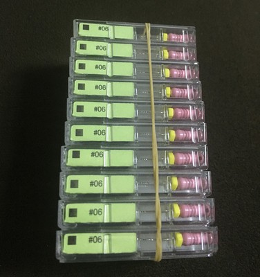 6PCS Dental Stainless Steel Hand Use Endo Root Canal Files K-File