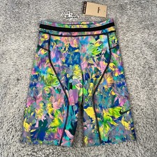 Nike Fusion 9" Kick Shorts Swimming Size XS Women Multicolor NESSD185-990