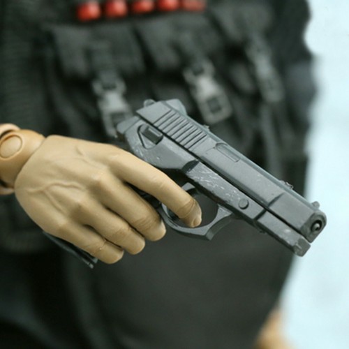 1/6 Gun Weapon Model 4D Assembling Pistol Model For 12" Action Figure Toy - Picture 4 of 8