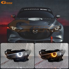 For Mazda 3 Mazda3 Axela Bp 2019 - 2024 Aw Switchback Led Angel Eyes Halo Rings