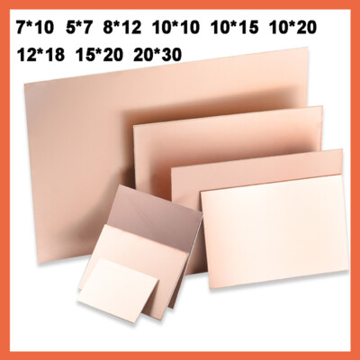 Copper Clad PCB Circuit Board Double Sided Universal Board Photo Sensitive DIY