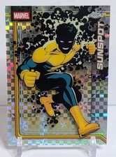2026 Topps Chrome Marvel Sunspot #172 X-Fractor