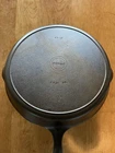 Griswold Cast Iron #12 Small Logo Skillet w/ Heat Ring