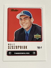 1999-00 Upper Deck Retro Basketball - Wally Szczerbiak RC - Timberwolves