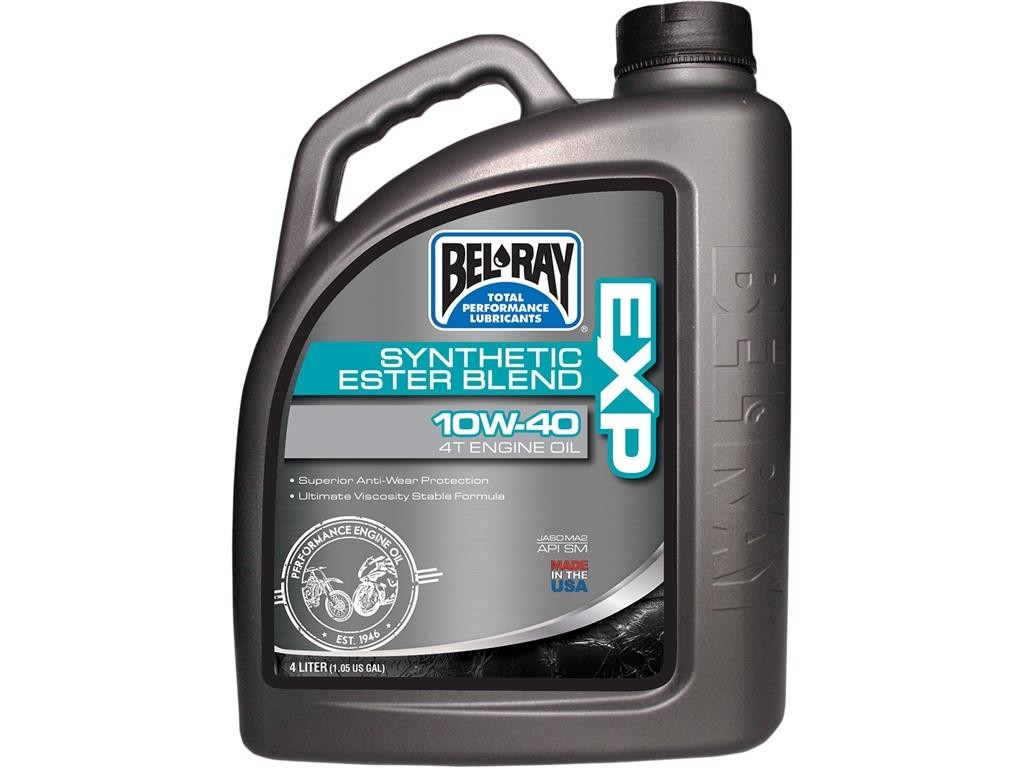 Bel-Ray EXP Synthetic Ester Blend 4T 10W40 Engine Oil 4 Liters