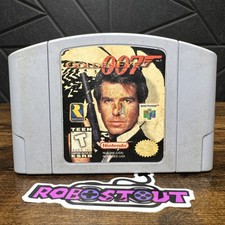007 GoldenEye Nintendo N64 Cleaned, Tested Authentic