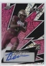 2024 Leaf Eclectic Flash Pink Sparkles 2/7 Trey Benson #F-TB1 Rookie Auto RC