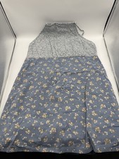 American Eagle Womens Summer Dress - Floral Blue - Size L - Brand NEW