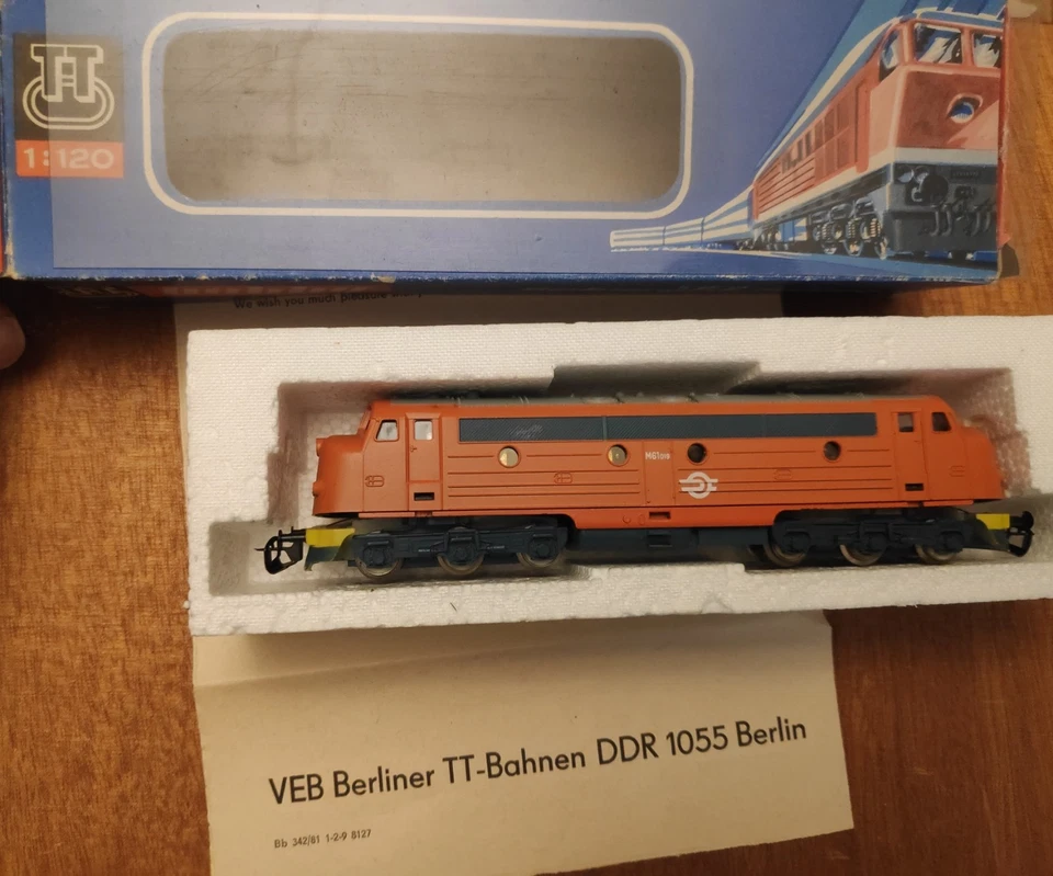 Für Nostalgiker: Berliner TT Bahnen Nohab der MAV, TT 1:120, NEUZUSTAND - Bild 3 von 4