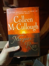 Colleen McCullough Morgans Run Hardcover & DJ