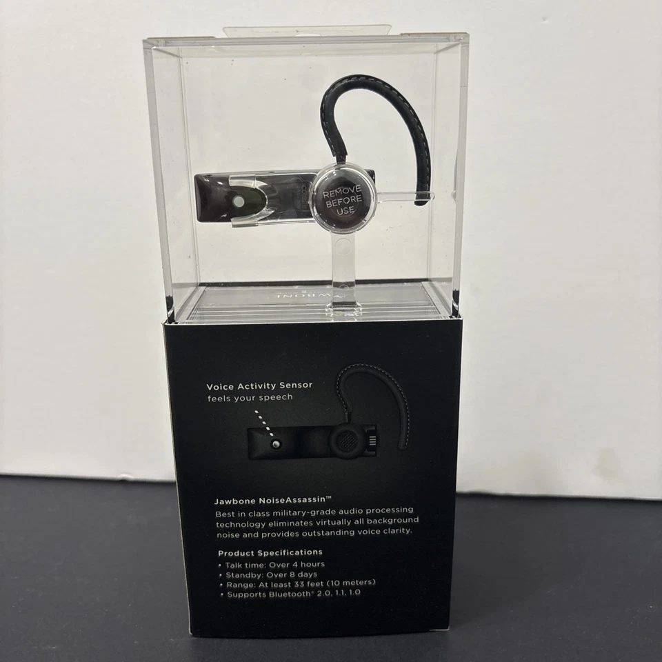 Jawbone Bluetooth Headset -- Noise Assassin JB203 2008 NEW IN BOX - Image 3 of 4
