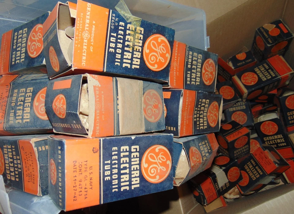 47 PIECES NOS NIB SPARK GAP TUBES * GENERAL ELEC. GL-471-A USA * SURGE PROTECTOR - Image 3 of 4