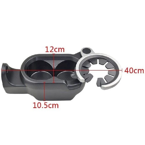Adjustable Center Console Double Drink Cup Bottle Holder For SMART Fortwo W451 - Picture 3 of 5