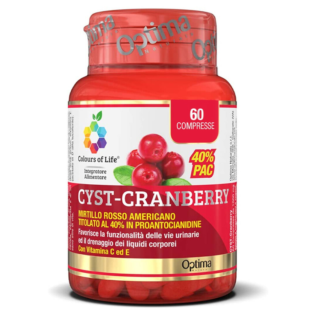 Cranberry Con Vitamina C E 60 Compresse - Immagine 2