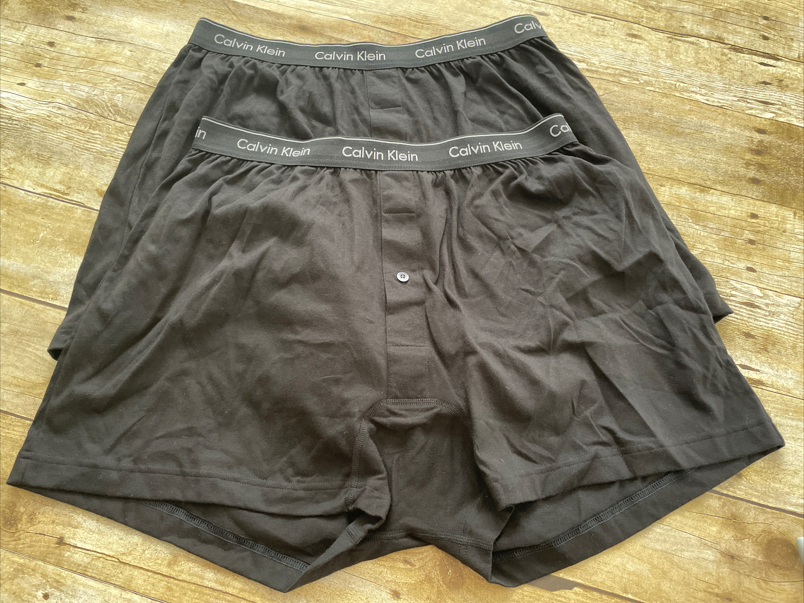 Lot of 2 Calvin Klein Knit Loose Boxers Size M Black | eBay Lot of 2 Calvin Klein Knit Loose Boxers Size M Black | eBay
