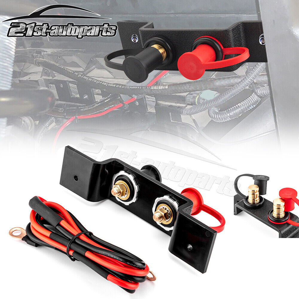 For Can-Am Maverick X3 Remote Battery Terminal Relocation Kit Battery Jump Post