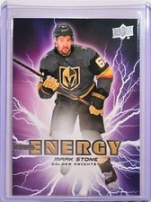2019-20 UD PURE ENERGY #PE-42 MARK STONE GOLDEN KNIGHTS VEGAS