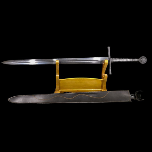Swordier 39.8" Patterned Steel Grooved European Longsword - 第 1/5 張圖片