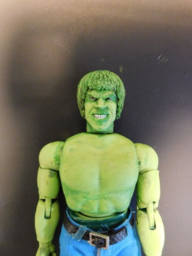 Mego 8" Action Figure Custom Marvel Comics Bill Bixby's Hulk Lou Ferrigno Boxed - Picture 7 of 13