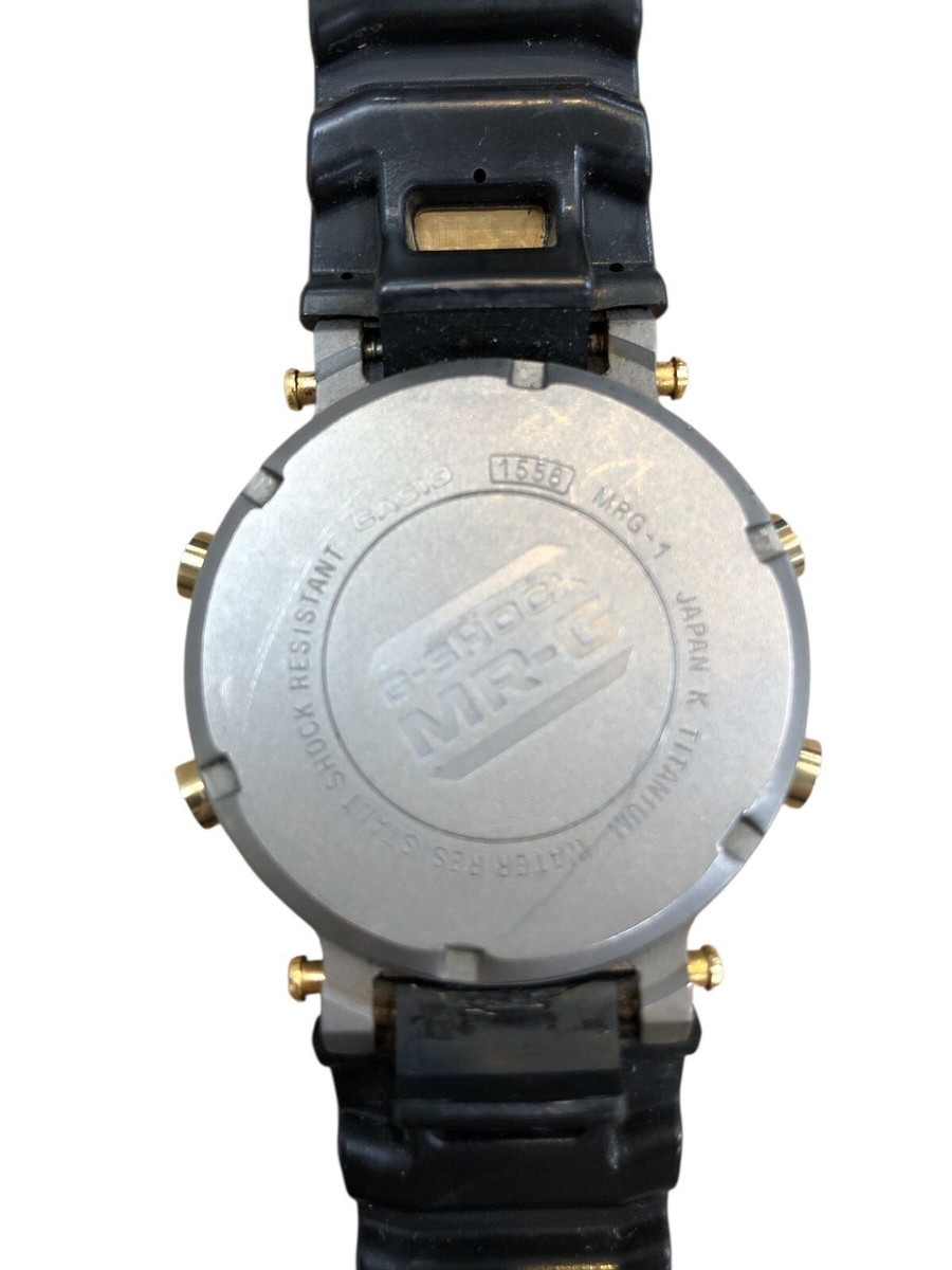 CASIO G-SHOCK MRG-1 TITANIUM　1556　ケース付き Casio G-Shock MRG-1 Men's Vintage Titanium Digital Watch | eBay