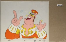 Back To The Future Original Production Drawing And Cel 95-13 Used Cond.