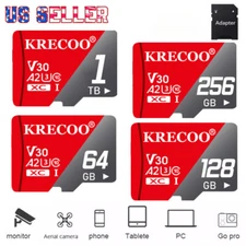 Micro SD Memory Card 32GB 64GB 128GB 256GB 512gb 1TB Mini Class10 High Speed Lot