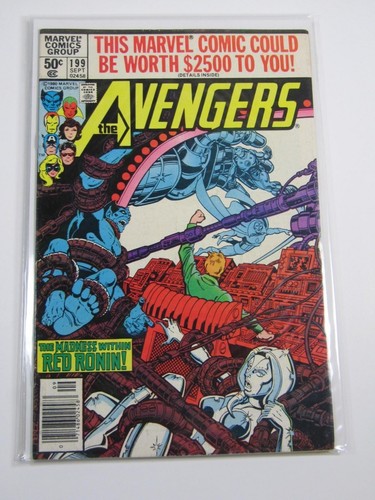 The Avengers Comic Book Lot- 4 Issues #178,192,199,205 (Marvel Comics 1978) FN - Picture 4 of 6