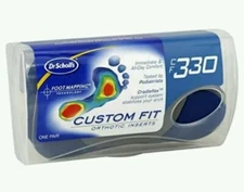 Dr. Scholl's  CUSTOM FIT Foot Mapping Technology  CF330   Orthotic Inserts 