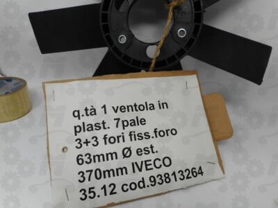 DEPO 330-55017-000 Gruppo ventola di raffreddamento del motore di
