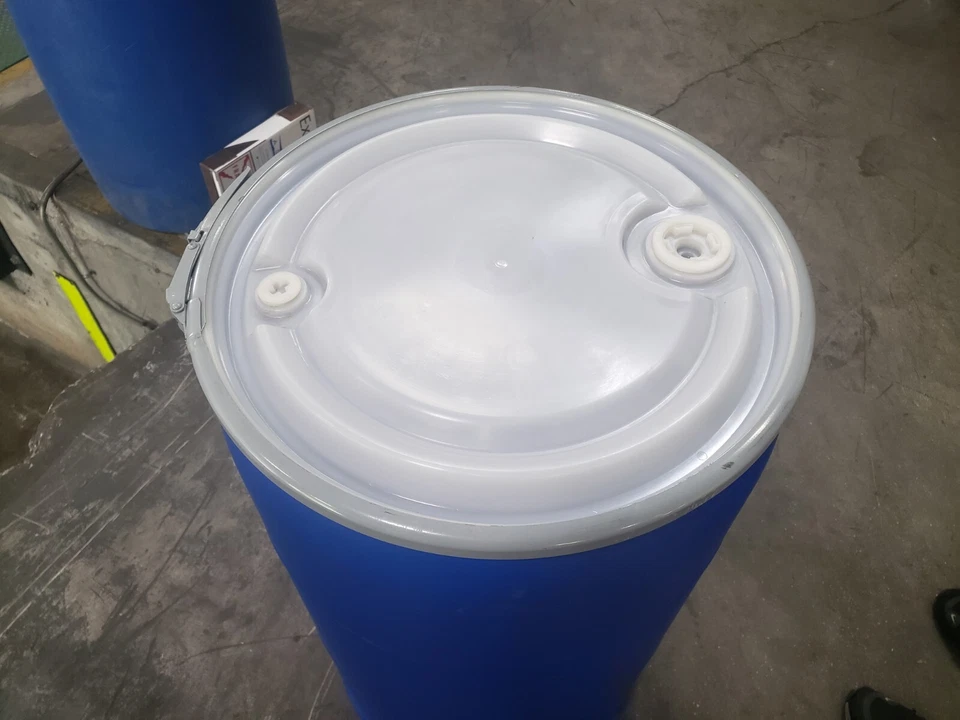 Новый 55 галлонов ствол открытая головка поли барабан промышленного хранения пластиковый бак - Изображение 2 из 3