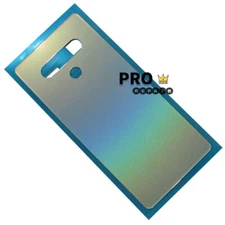 Battery Back Door Glass Cover With Adhesive Tape Replacement for LG Stylo 6 Q730
