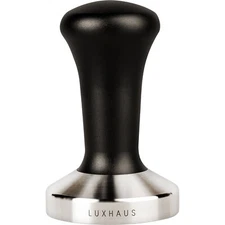53mm Espresso Tamper - Premium Barista Coffee Tamper with 100% Flat Stainless...