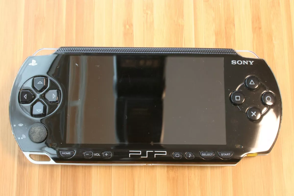 Sony Playstation Portable PSP 1000 Console Black PS Tested