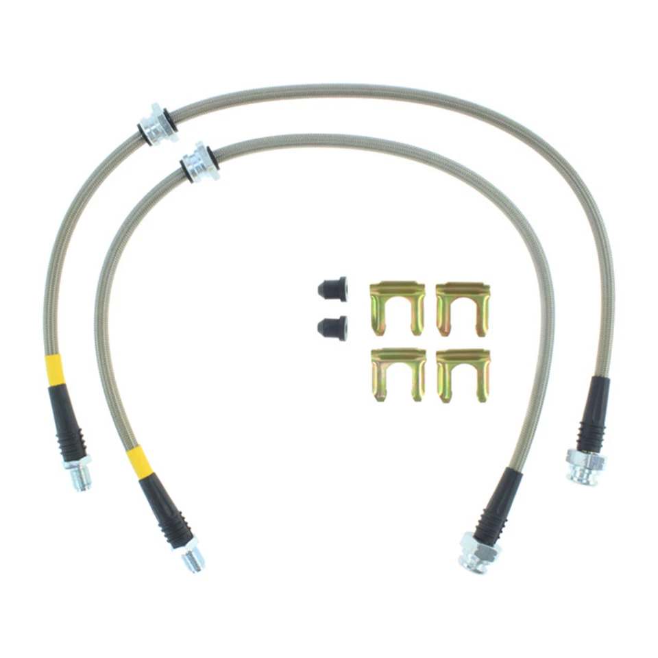 Kit de línea de freno delantero StopTech centrado de acero inoxidable para Nissan 240SX 1989-1998 Foto 4 de 4