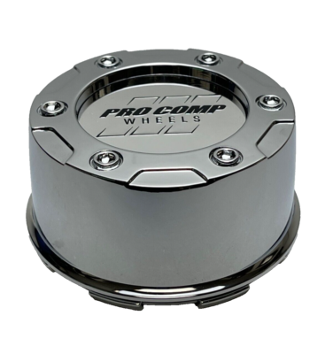 Pro Comp Chrome Snap In Wheel Center Cap 7342142 Sticker Logo | eBay