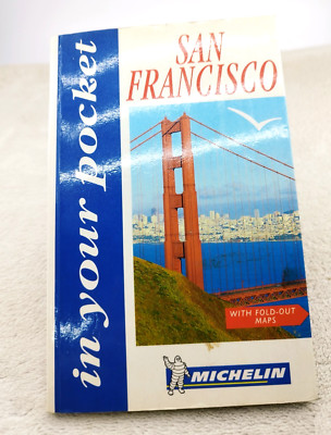 Vintage Michelin Guide San Francisco In Your Pocket Foldable Map 1999 VGC Rare