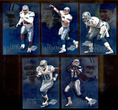 2000 Molten Metal Dallas Cowboys Set EMMITT SMITH DEION SANDERS TROY AIKMAN