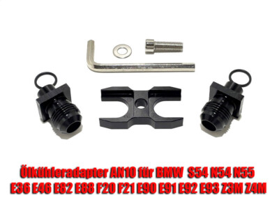 Motorsport Ölkühleradapter DASH AN10 passend für BMW E36 E46 M3 S50 S54 N54 N55